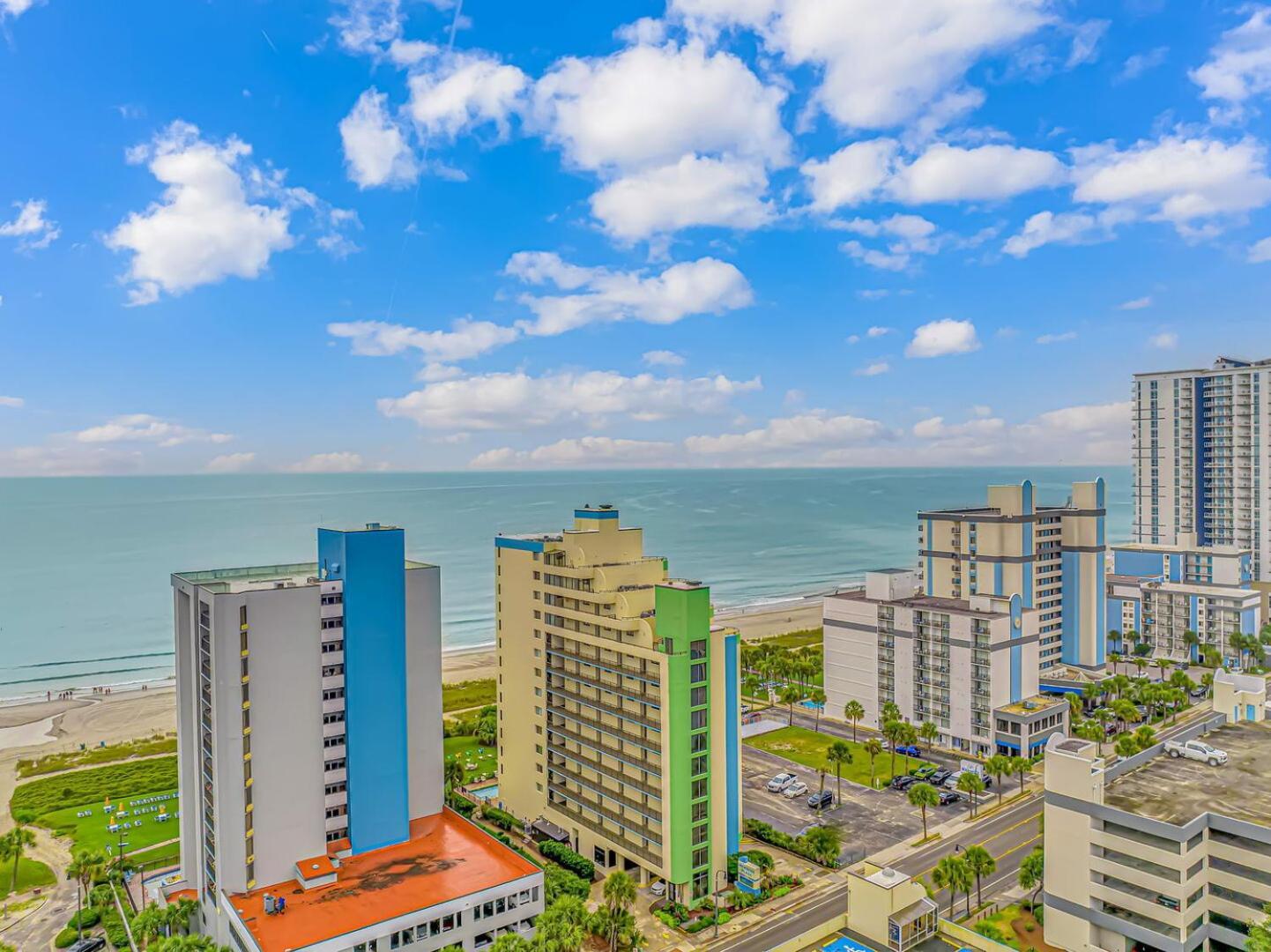 Ocean View Double Suite! Sleeps 4 Meridian Plaza 705 Myrtle Beach Bagian luar foto