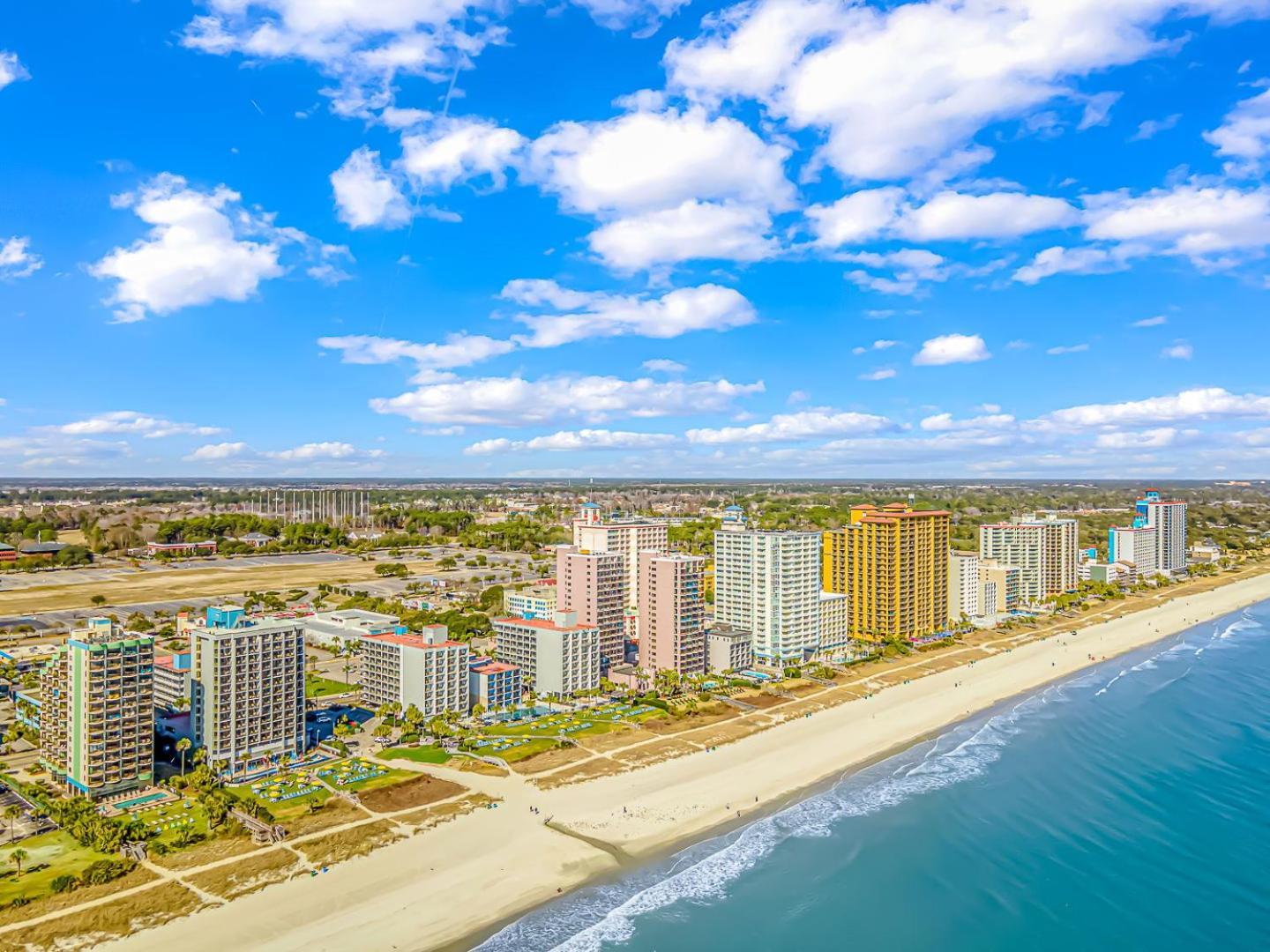 Ocean View Double Suite! Sleeps 4 Meridian Plaza 705 Myrtle Beach Bagian luar foto
