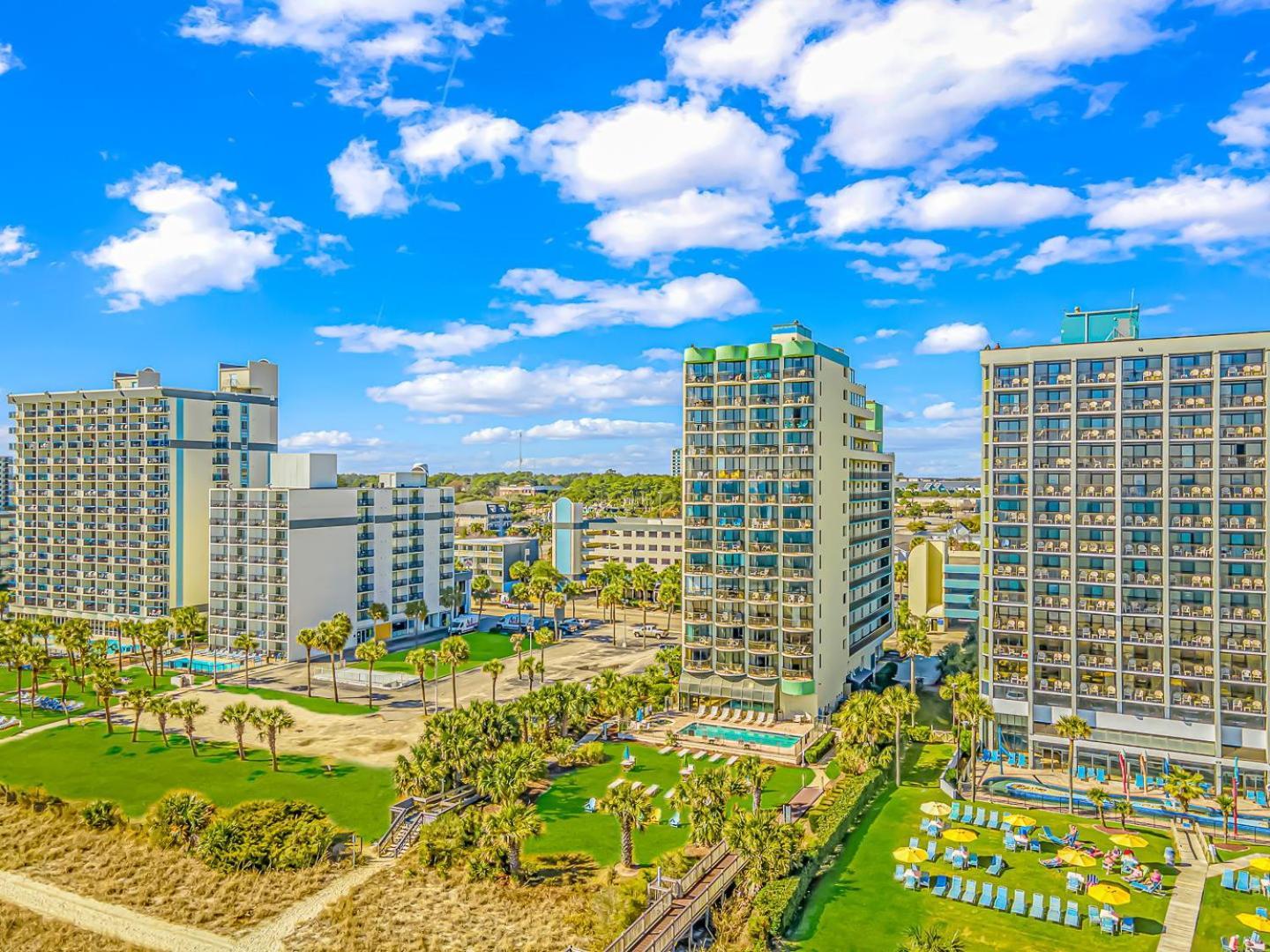 Ocean View Double Suite! Sleeps 4 Meridian Plaza 705 Myrtle Beach Bagian luar foto