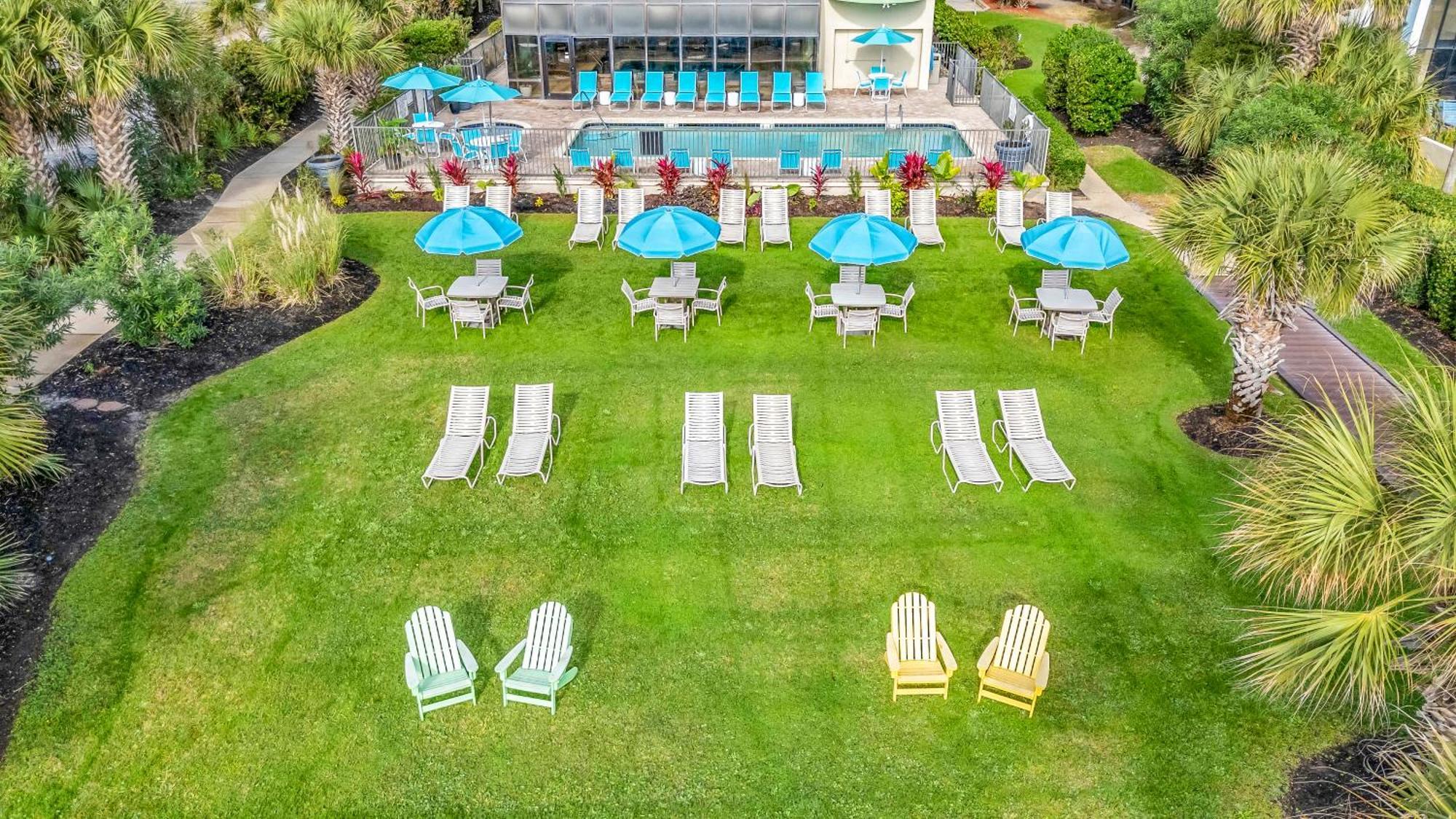 Ocean View Double Suite! Sleeps 4 Meridian Plaza 705 Myrtle Beach Bagian luar foto
