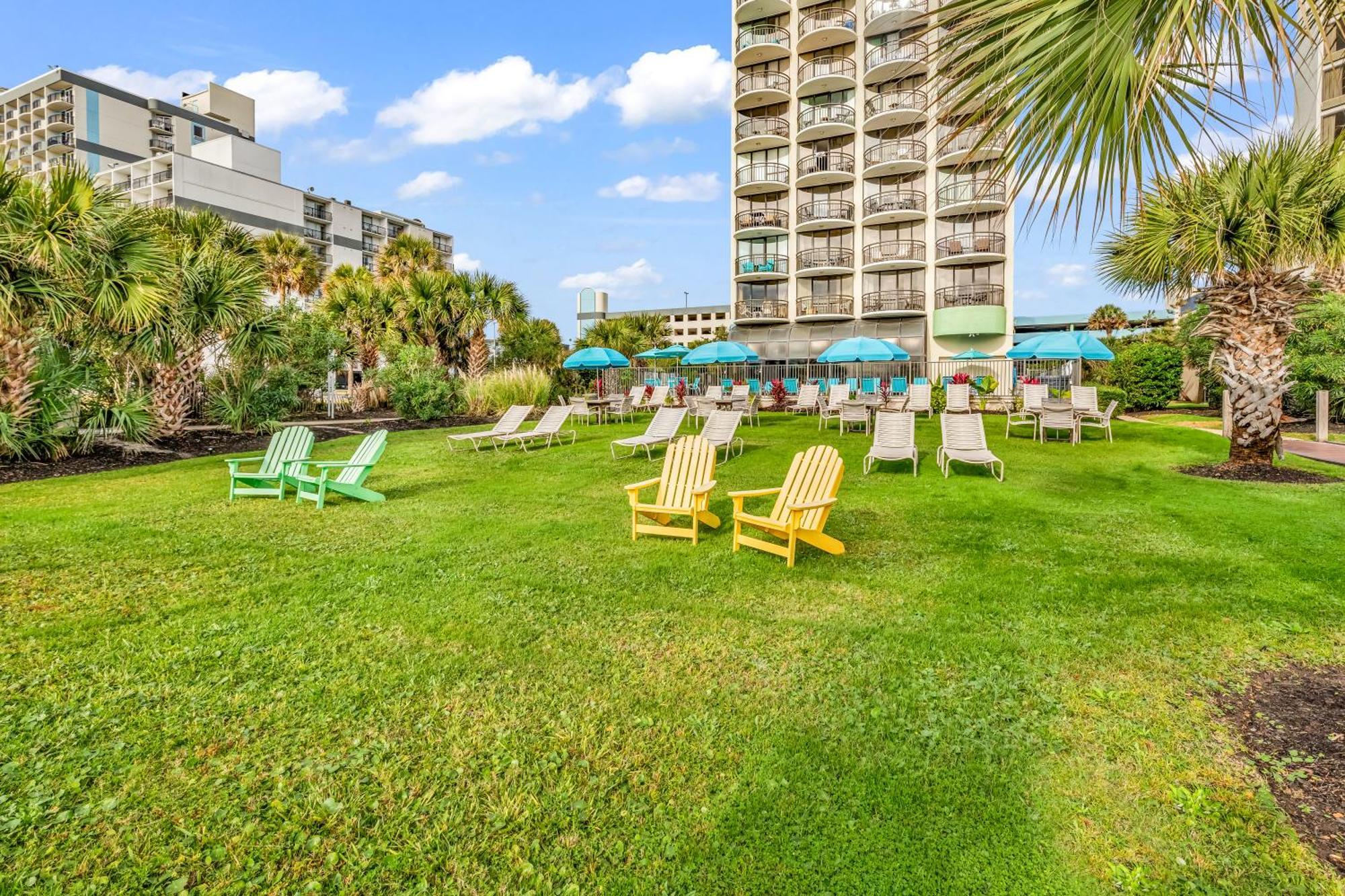 Ocean View Double Suite! Sleeps 4 Meridian Plaza 705 Myrtle Beach Bagian luar foto