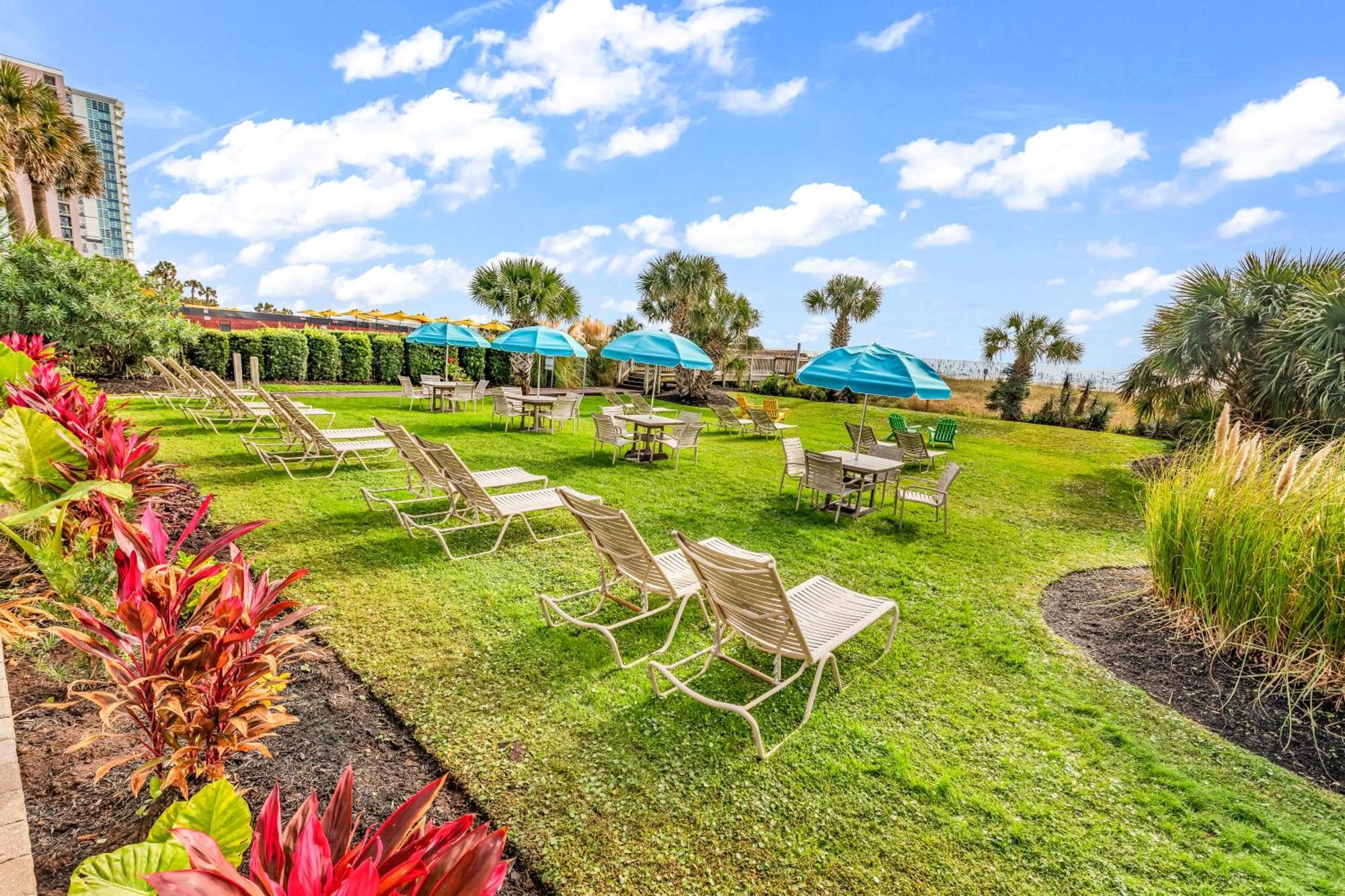 Ocean View Double Suite! Sleeps 4 Meridian Plaza 705 Myrtle Beach Bagian luar foto