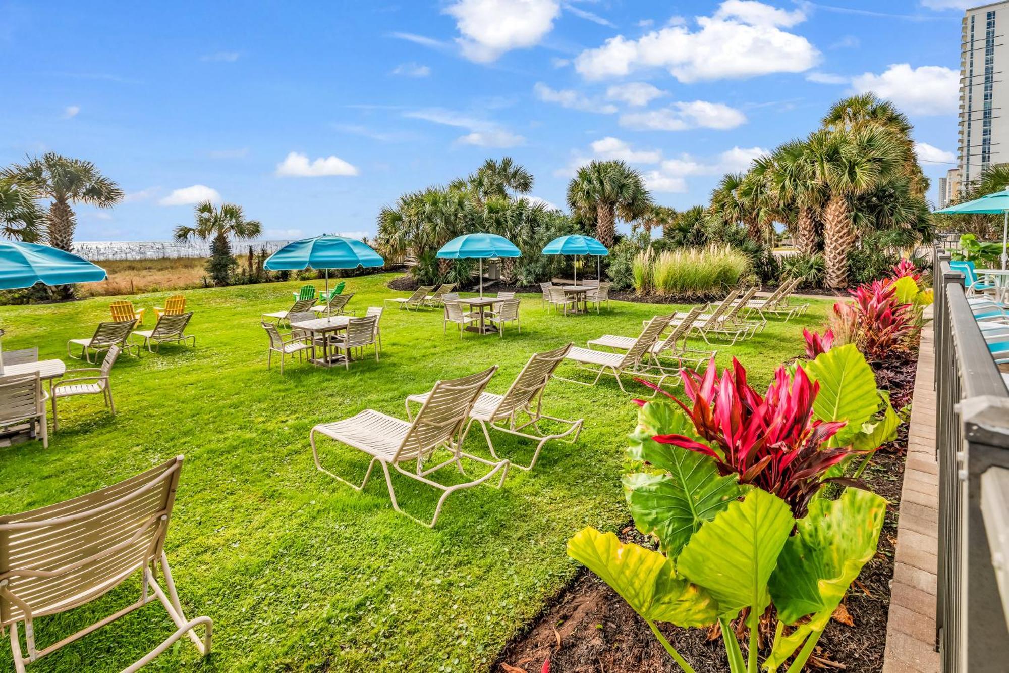 Ocean View Double Suite! Sleeps 4 Meridian Plaza 705 Myrtle Beach Bagian luar foto