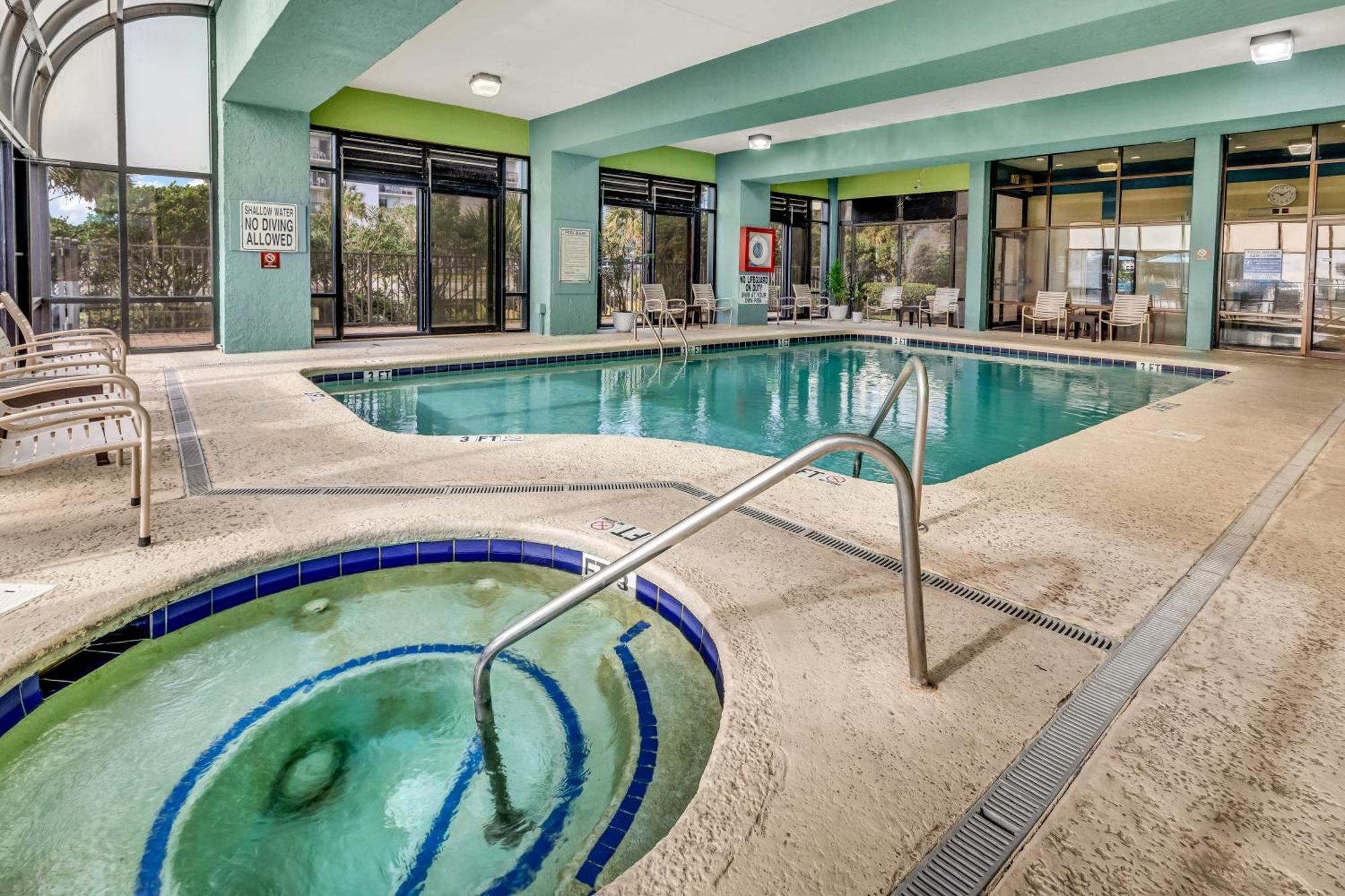 Ocean View Double Suite! Sleeps 4 Meridian Plaza 705 Myrtle Beach Bagian luar foto
