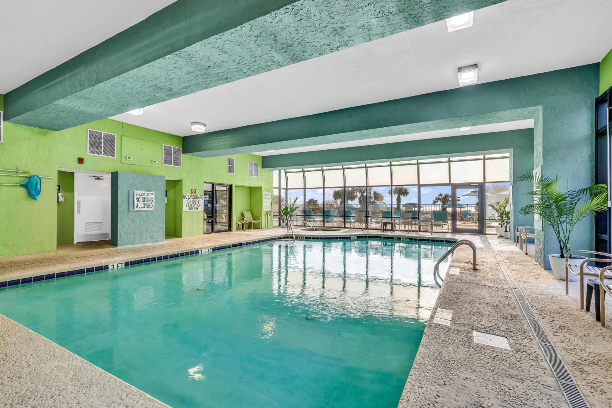 Ocean View Double Suite! Sleeps 4 Meridian Plaza 705 Myrtle Beach Bagian luar foto