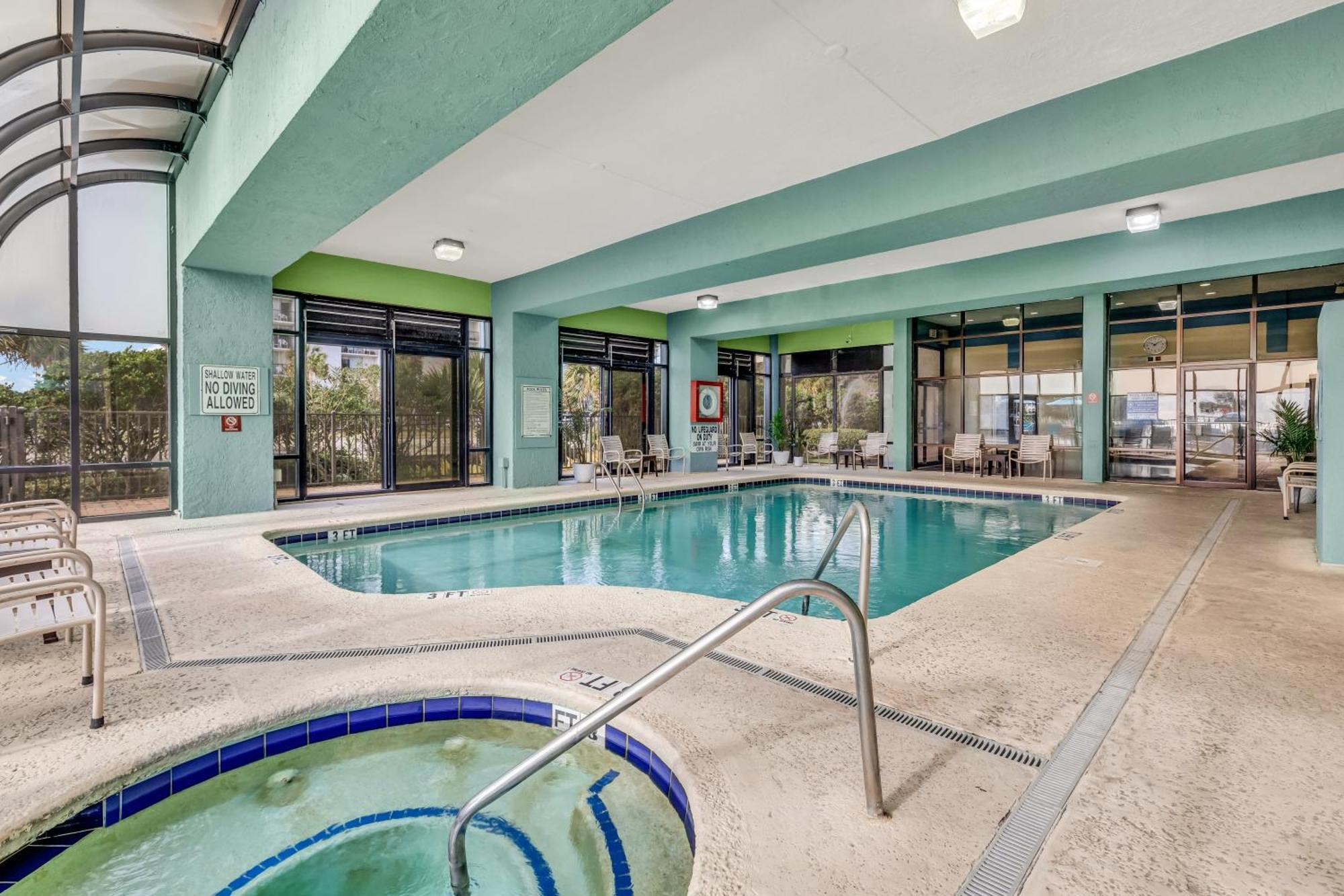 Ocean View Double Suite! Sleeps 4 Meridian Plaza 705 Myrtle Beach Bagian luar foto