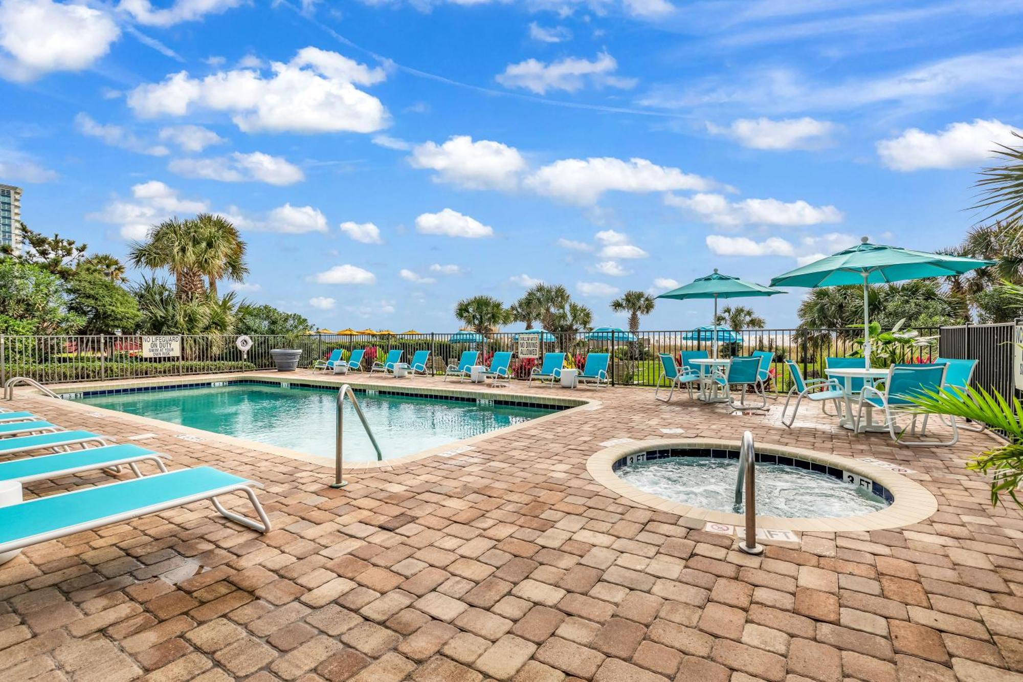 Ocean View Double Suite! Sleeps 4 Meridian Plaza 705 Myrtle Beach Bagian luar foto